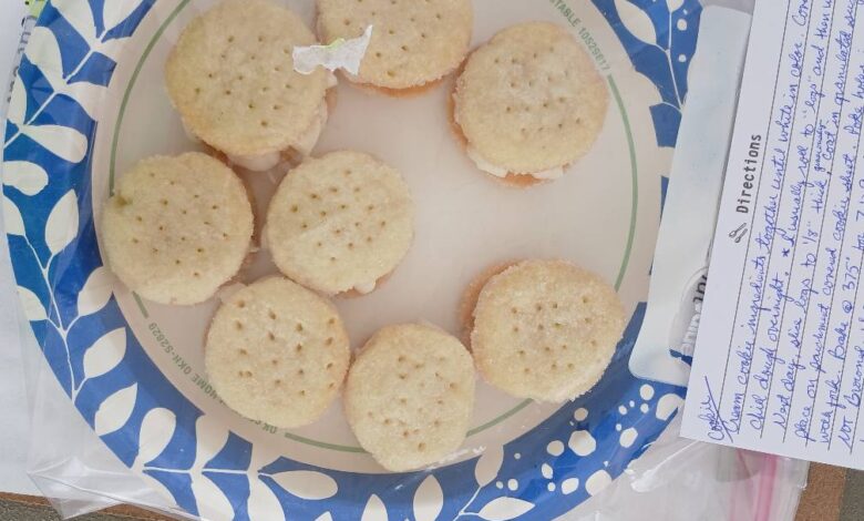 Pictured: Bite Sized Cream Wafer Cookies/ Image Courtesy: Melissa Wood